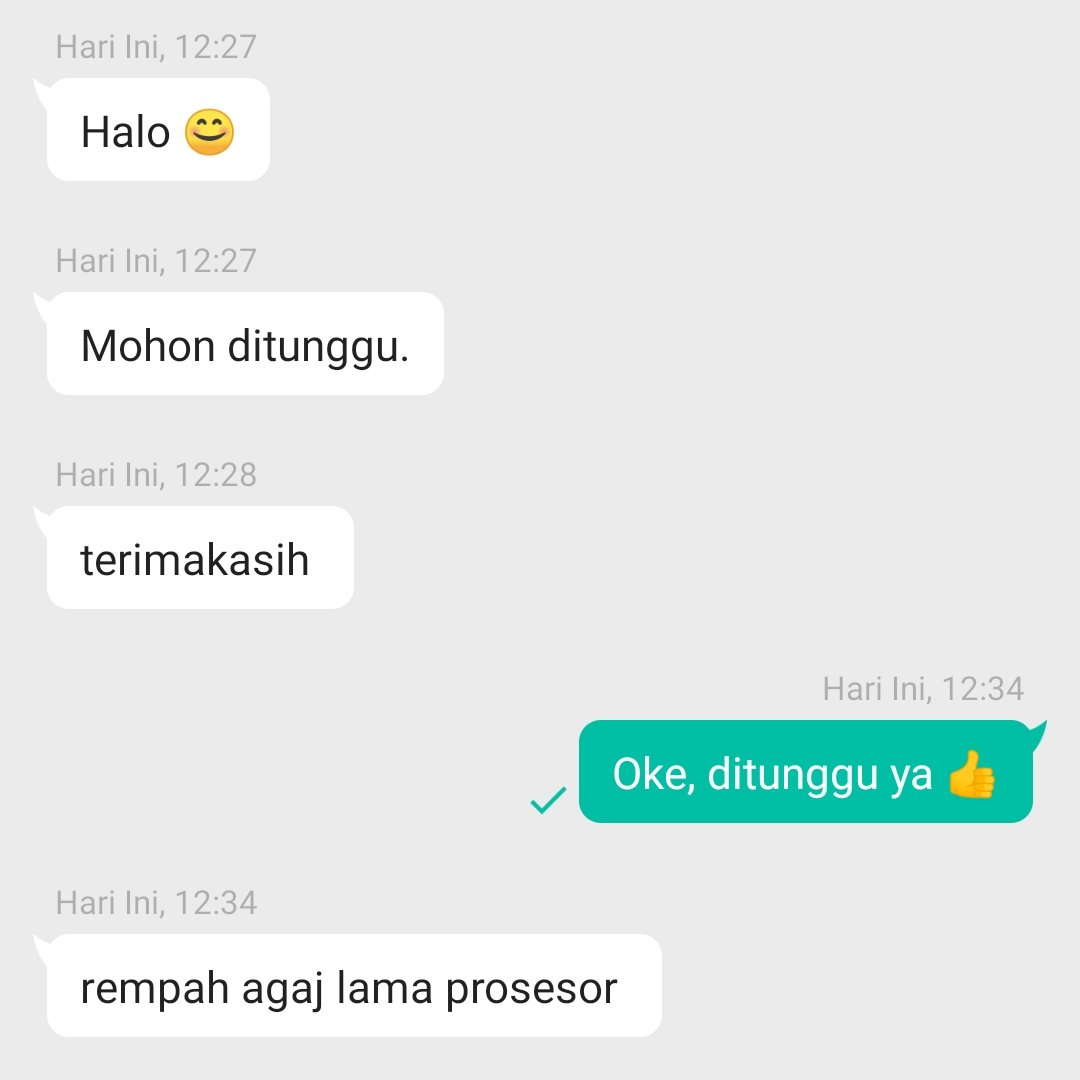 FauzanAdy's tweet photo. Mentang2 yg pesen anak IT dikasih makan prosesor 🤣🤣 https://t.co/sjIfFCMKXo