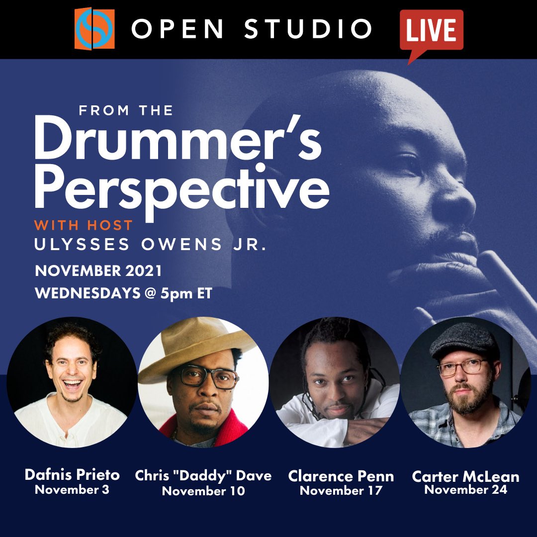 NOVEMBER ROSTER!
@HeyOpenStudio 
#AroundtheWorldwithU #thedrummersperspective
