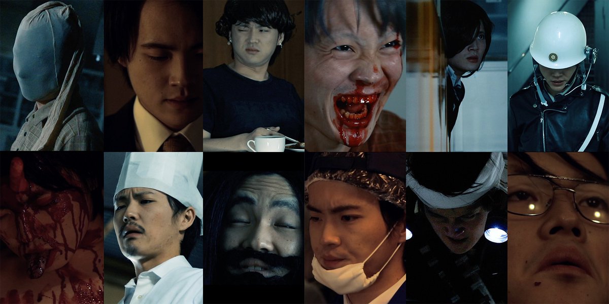 yukitomatsuno's tweet photo. ハロウィンどころではない1人11役を演じました監督作品『全身犯罪者』

・「第16回札幌国際短編映画祭 #SSF2021
ホラー・プログラム」
・「21.12.19 シネコンジャック」

にて上映されます！ぜひぜひご覧ください！
#全身犯罪者
#ハロウィン #halloween #halloween2021 https://t.co/SNXg9po55P