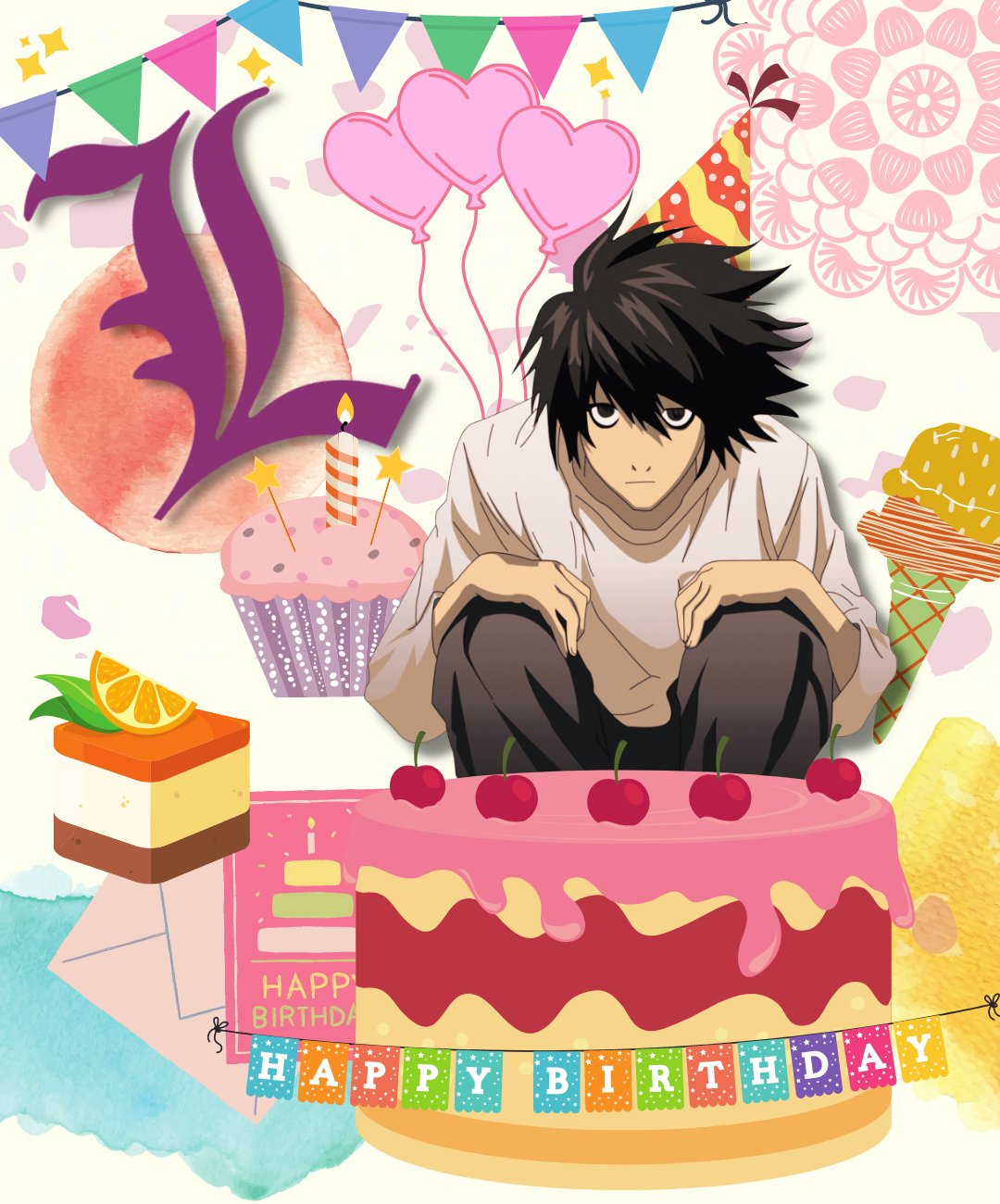 sucreページ Death note エル ローリエット⭐︎ L | DEATH NOTE Wiki | Fandom