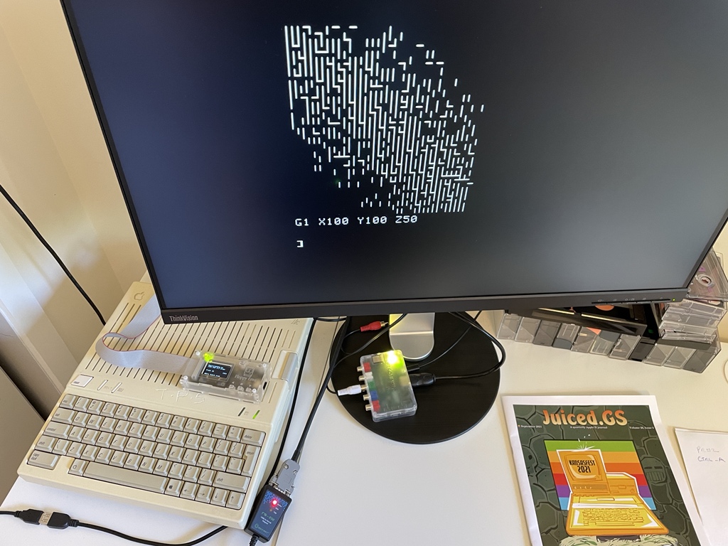 MaxPiantoni's tweet photo. An afternoon faking Nakes. These Nakes wont fake themselves. Somebody’s got to do it! #AppleII #plottertwitter https://t.co/9vfHxx5h06