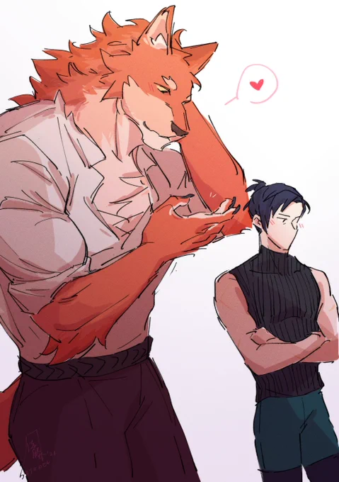 "Felix, I've noticed the bag," says Sylvain one morning.

Felix looks up from where he's sweeping. "Hm?" 

"The bag. Of my fur. I have to know; what on Earth, Felix?" 

---
HAPPY HALLOWEEN!! 🎃🐺

#FE3H #FireEmblemThreeHouses #sylvix 