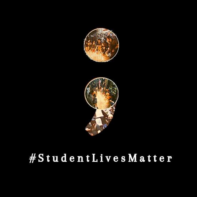 SPICPUP's tweet photo. "STUDENT LIVES MATTER"

Today, WE mourn with the bereaved families and friends for the lives lost in Saint Louis University (SLU). Stop sacrificing the well being of the students and the community!

#StudentLivesMatter
#OneWithSLU
#AcademicBreakNowinSLU
#InclusiveAcademicEaseNow https://t.co/QmNZ5Q49ix