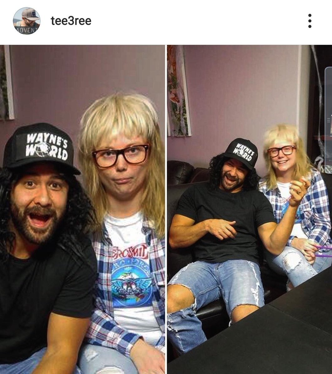 Tee3ree's tweet photo. Some good Halloween years. 

#NapoleonDynamite #Napoleon #Pedro #WaynesWorld #BodyBreak #HalJohnson #JoanneMcLeod #StrangerThings #Eleven #Dustin https://t.co/AOsyq44dFw