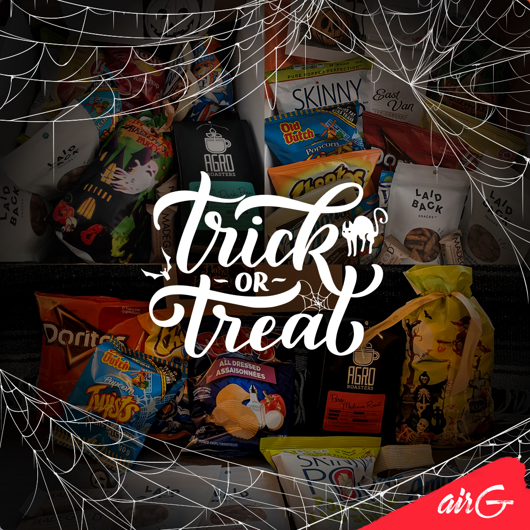 airGLife's tweet photo. Our team members received some treats in the mail as a yummy treat. Happy Halloween from all of us at airG!

#airGlife #halloween #halloweentreats #carepackage https://t.co/brn6sDXZfD
