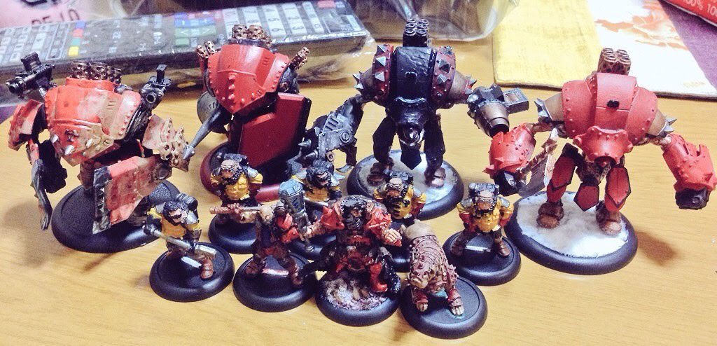 Sykyu's tweet photo. #とにかくワチャーッと集合してる絵を晒す見た人もやる
#BoltAction
#SWLegion
#swarmada
#ironkingdom https://t.co/oZOCvkyDnP
