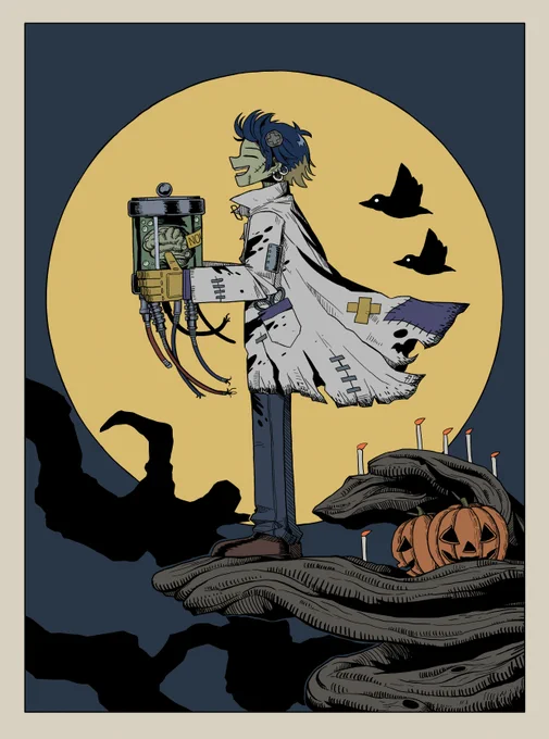 Happy Halloween!! "Franken-ivudot"

#いゔどっとハロウィン @_763_ 