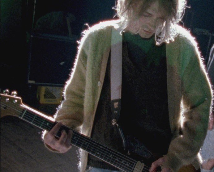 lancebangs's tweet photo. 16mm film stills from 30 years ago tonight, when @theebikinikill @mudhoney and @Nirvana performed a Halloween show at the @paramountheatre in Seattle at the end of the North American #nevermind tour. https://t.co/Dj6kkk1HHN