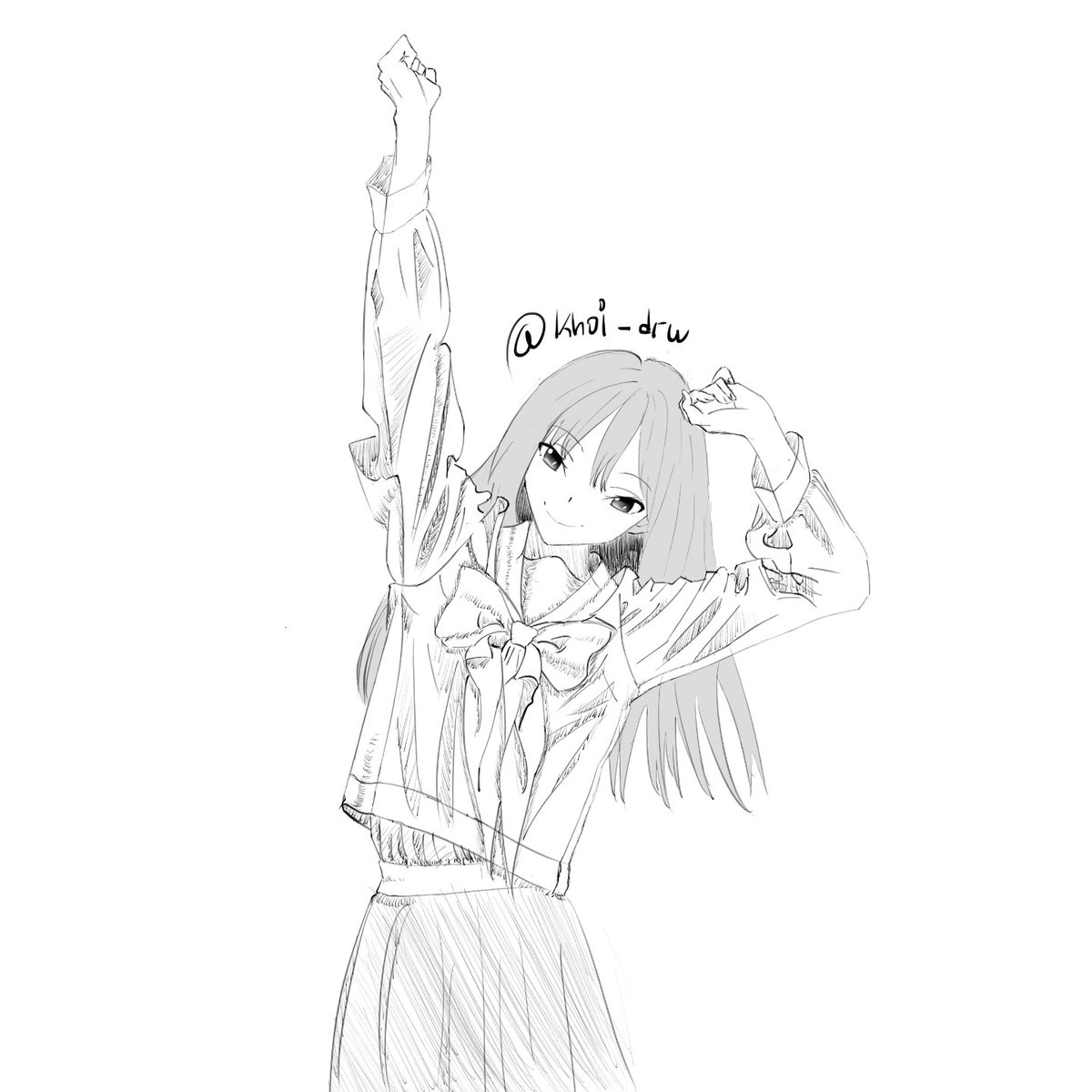 Shizukura_0805's tweet image. Redraw (practice) 
.
.
#learndraw