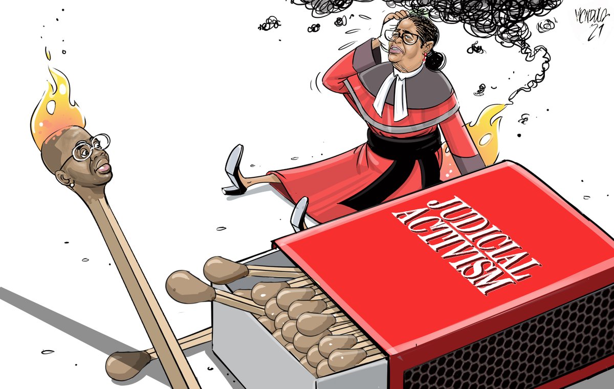 ndula_victor's tweet photo. Cartoon for @NationAfrica CJ's spat #Mutunga #Koome https://t.co/0nfWRg6LPt