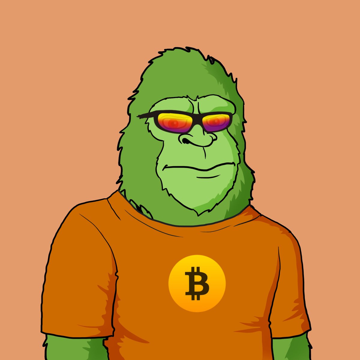 procyonalien's tweet photo. Yowie NFT #gorillar #cool #NFT #Yowie #SolanaNFTs 🤩 https://t.co/bKW2L6AApK