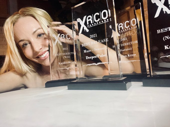Thanks @XRCOAwards for awarding me Best Director for Web, Feature, and Non Feature, as well as Best Release<a class="tags" href="/tag/xrcoawards">@xrcoawards</a>