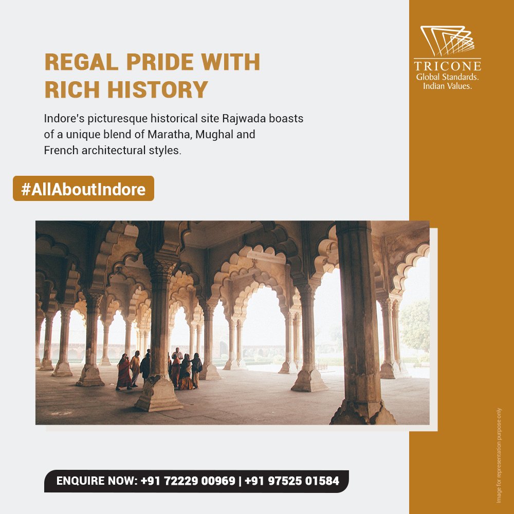 TriconeIN's tweet photo. A fine location that offers charming buildings with a decadent history behind it to unravel. Tricone Indore is the perfect place for you!

Get in touch: +91 7222900969 | 9752501584

#AllAboutIndore #CultureOfIndore #TriconeProjectsIndiaLtd #TriconeCityIndore #Indore #RealEstate https://t.co/ai792OfPzH