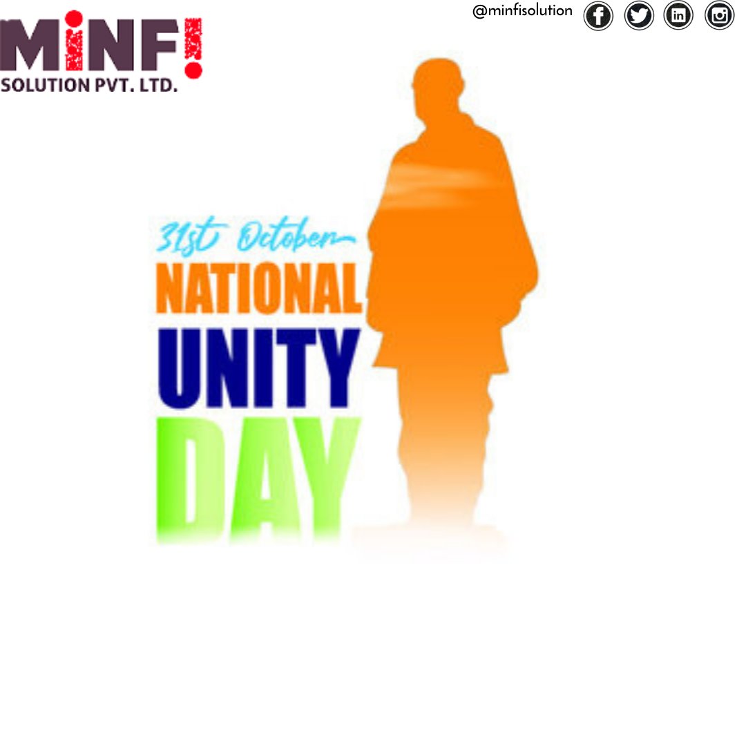 minfisolution's tweet photo. On the auspicious occasion of sardar Vallabhbhai Patel jayanti minfi solution wishing you all happy National Unity day.

#minfisolution #nationalunityday #sadarvallabhaipatel #sadarvallabhaipateljayanti #ironman #digitalmarketing #searchengineoptimization #socialmediamarketing https://t.co/zT8nSwV5KW