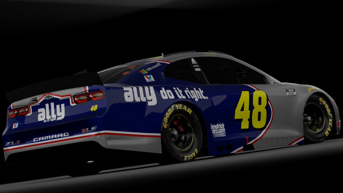 Now, THIS should've been Jimmie Johnson's final ride scheme
#HeyLefty #NASCAR @JimmieJohnson @allybank