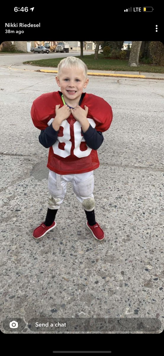 mojohnson24's tweet photo. My stud of a football player. https://t.co/oZqUryXJEP