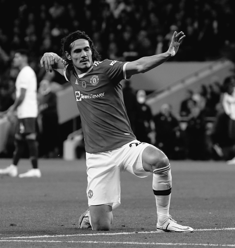 Greenwood needs a few games on the bench just to watch and learn from how Ronaldo and Cavani play.