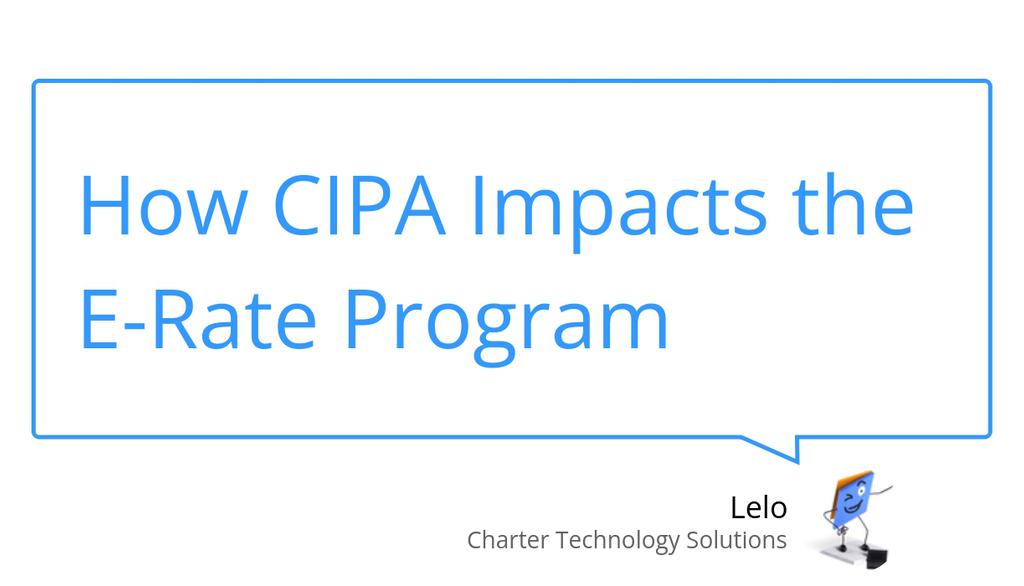 charterts's tweet image. How can schools ensure that students know how to safely navigate the internet, maximizing the benefits of online instructional platforms while also keeping themselves safe online?
Read more 👉 lttr.ai/oDej
#erate #AddCipaContent #SchoolProgramming