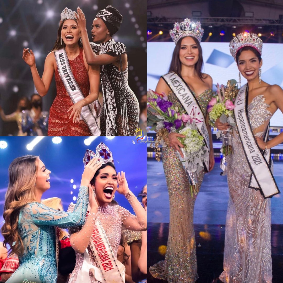 noypreneur's tweet photo. LAS ANDREAS! 💃🏻
Meza x Bazarte
Miss Universe x Reina Hispano Americana
Both Kweens came from same batch of Mexicana Universal. Such a strong batch.
Viva Mexico! 🥂
#Mexico #Andrea #LasAndreas #AndreaMeza #AndreaBazarte #MissUniverse #MexicanaUniversal #ReinaHispanoAmericana https://t.co/JsFFP9ukym