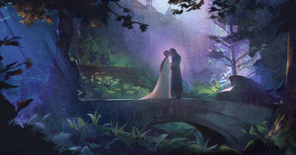 Freefonder's tweet photo. Fellowship of the ring 2001

#lotr #environmentart #art #digitalart #arwen #aragorn https://t.co/ibPkWodova