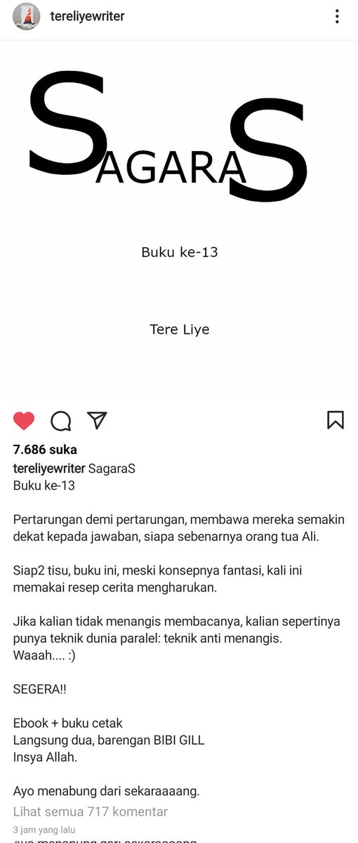 chocoppl's tweet photo. Sabar sebentar lagi kita akan tau kebenaran dr Tuan Muda Ali, setelah selama ini menerka² apa yang terjadi. 
Dan kelanjutan kisah si putih bakal berlanjut di bibi Gill ga ya? Semoga aja deh, gimana si putih sampe ke tangan Raib
Semoga rilis nya beneran barengan
#SagaraS #BibiGill https://t.co/M41hW8PUDR