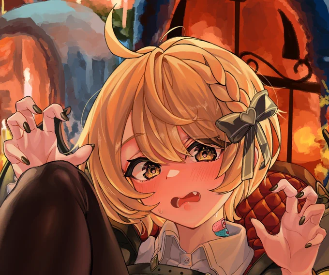 #メルArt
Happy Halloween &amp; Happy birthday 