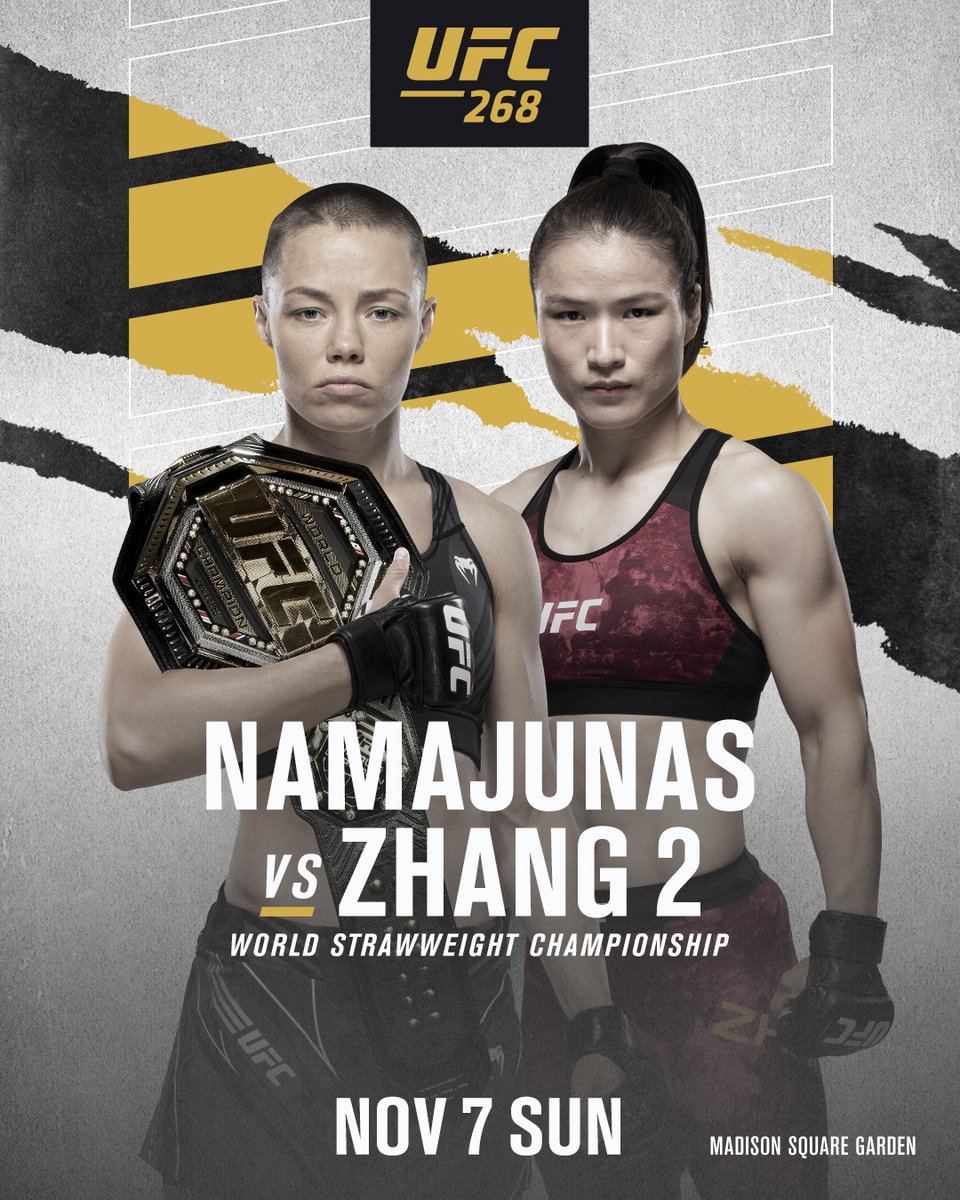 UFC_Asia's tweet photo. FROM 🏝️ TO 🗽 WE GO!!!

💥#UFC268 IN A WEEK!💥 https://t.co/vHf4J5Nyhd