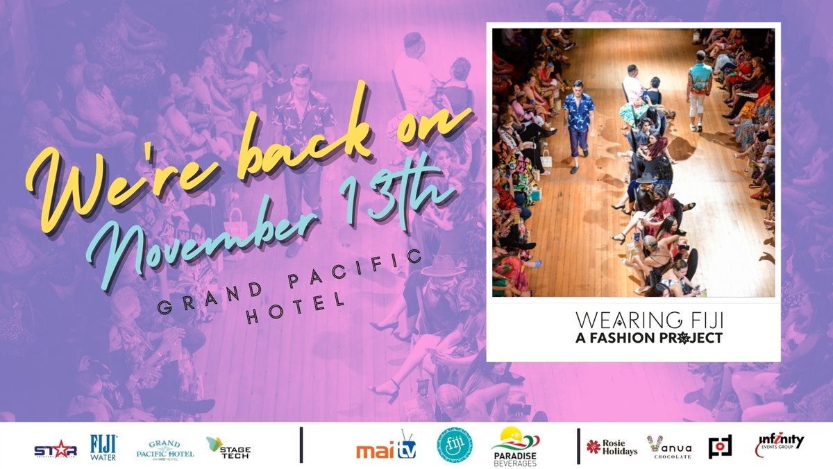 WearingFiji's tweet photo. #SavetheDate We're back on November 13th at #GPHFiji #TeamFiji #Fiji #FijiFashion #PacificFashion #FijiStyle https://t.co/MgdS2DAGx3