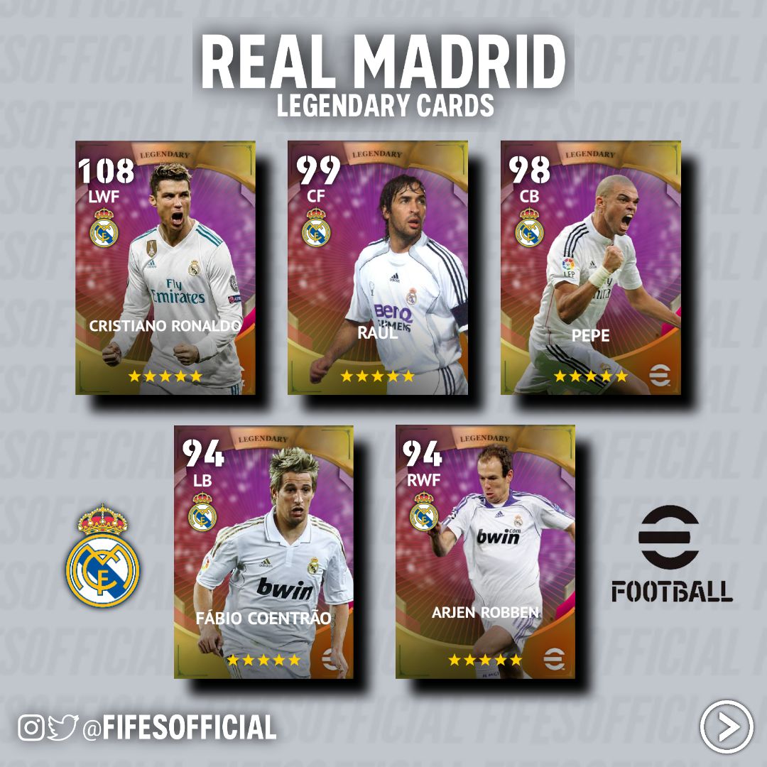 FIFESOFFICIAL's tweet photo. Real Madrid
#efootball https://t.co/ZoXoCKcaXU