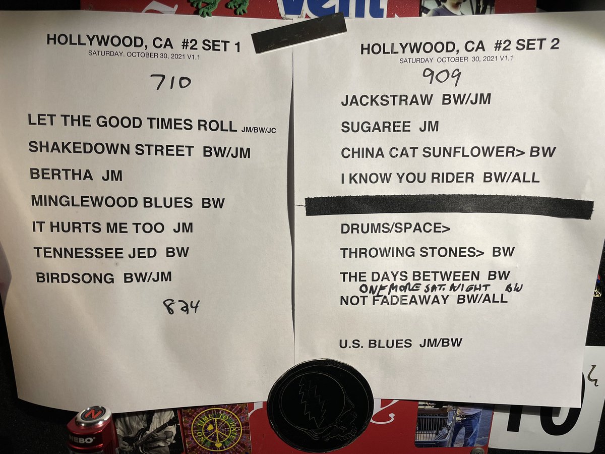 deadandcompany's tweet photo. Hollywood Bowl Night 2! https://t.co/Bjm7M9LXWM