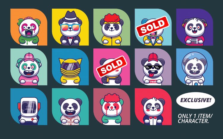 New collection drop!🥶🚀
FREAKPANDA Collection on #Polygon blockchain 🐼
0.008 $eth Polygon 🔗

Get here: opensea.io/collection/fre…

Join our Discord: discord.gg/JW5fVEWj
🚀only at opensea
#NFTdrop #NFTCommunity #nftcollector 
#NFTcollectibles #nftart #NFTartist #NFT #NFTshill