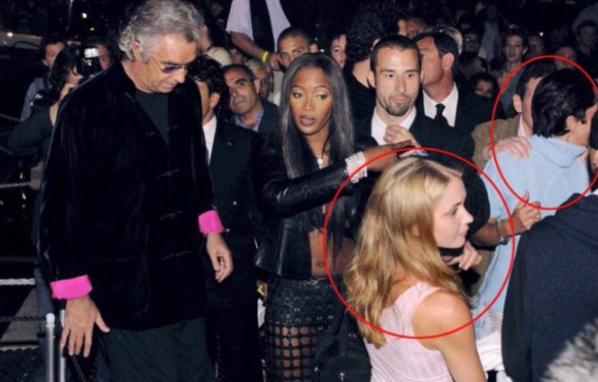 laurenbani's tweet photo. To give some perspective, these photos of #GhislaineMaxwell with #VirginiaGiuffre were taken in London around the same time Virginia was photographed with Prince Andrew at Ghislaine’s home in London.

Looks like a normal adult party, but with a definite CHILD (minor) attending. https://t.co/Cgz0nzc34K