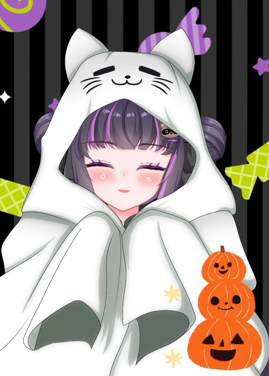 Gumaaarai's tweet photo. Cosplay of the day 🐾how is it!🐾
 #Halloween #halloween2021 #Vtuber #ENVtuber #VTuberUprising #Vtuberハロウィン #VtuberDebut #Vtubers https://t.co/Ru8j3YeEMH