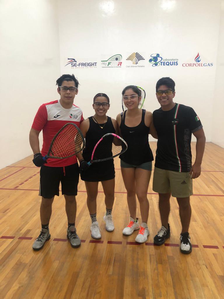 raquetnuevoleon's tweet photo. Nuestros atletas en el Selectivo Nacional. Puro Nuevo León @puronuevoleon @samuel_garcias @ErickTrujill0 @CANCHAELNORTE https://t.co/a52h52U40E