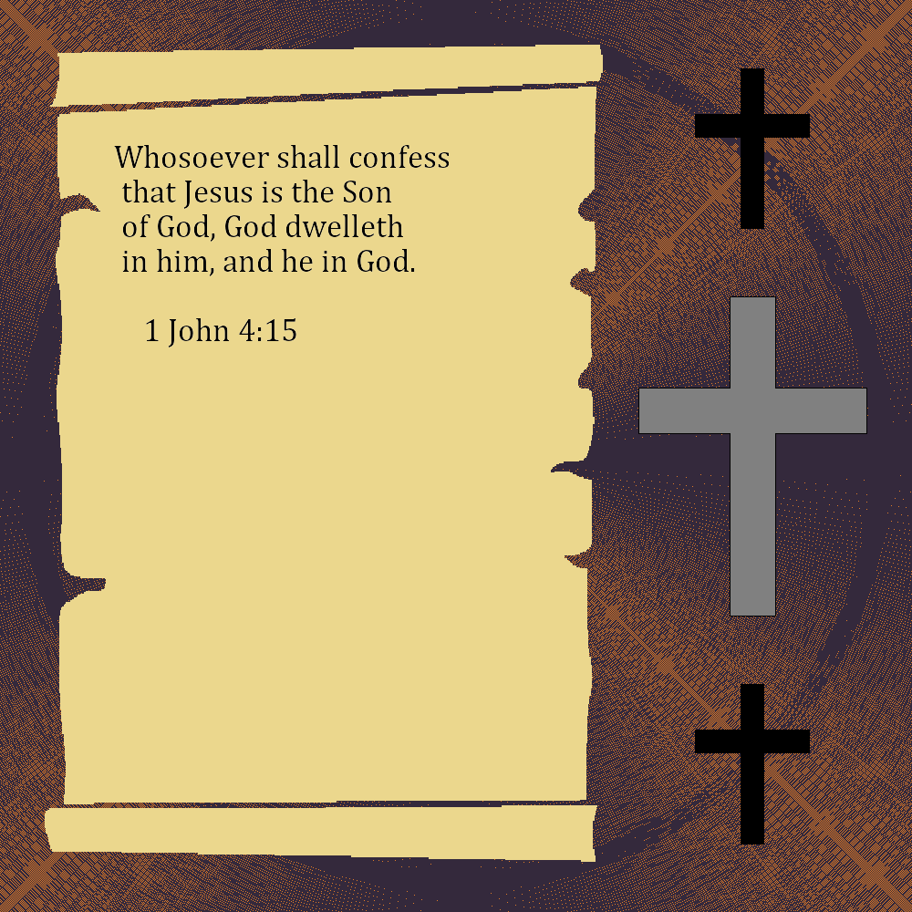 Scripture_NFT's tweet photo. 1 𝙅𝙤𝙝𝙣 4:15
"𝙒𝙝𝙤𝙨𝙤𝙚𝙫𝙚𝙧 𝙨𝙝𝙖𝙡𝙡 𝙘𝙤𝙣𝙛𝙚𝙨𝙨 𝙩𝙝𝙖𝙩 𝙅𝙚𝙨𝙪𝙨 𝙞𝙨 𝙩𝙝𝙚 𝙎𝙤𝙣 𝙤𝙛 𝙂𝙤𝙙, 𝙂𝙤𝙙 𝙙𝙬𝙚𝙡𝙡𝙚𝙩𝙝 𝙞𝙣 𝙝𝙞𝙢, 𝙖𝙣𝙙 𝙝𝙚 𝙞𝙣 𝙂𝙤𝙙"

https://t.co/unxJeH7ipF https://t.co/AKAS49R1AX