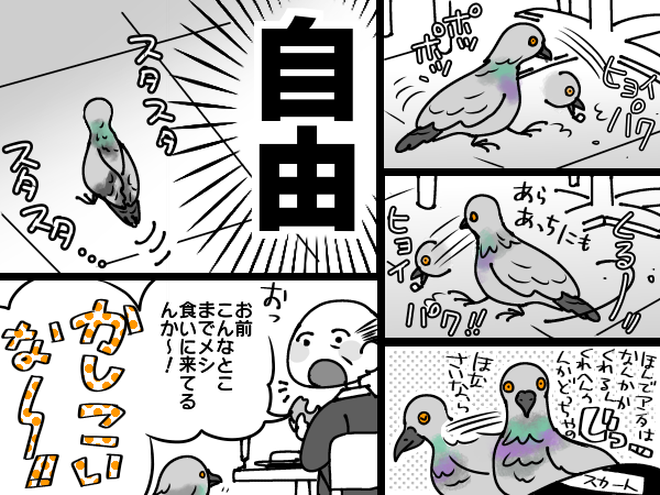 ミ○ドの珍客 #エッセイ漫画 #漫画が読めるハッシュタグ 