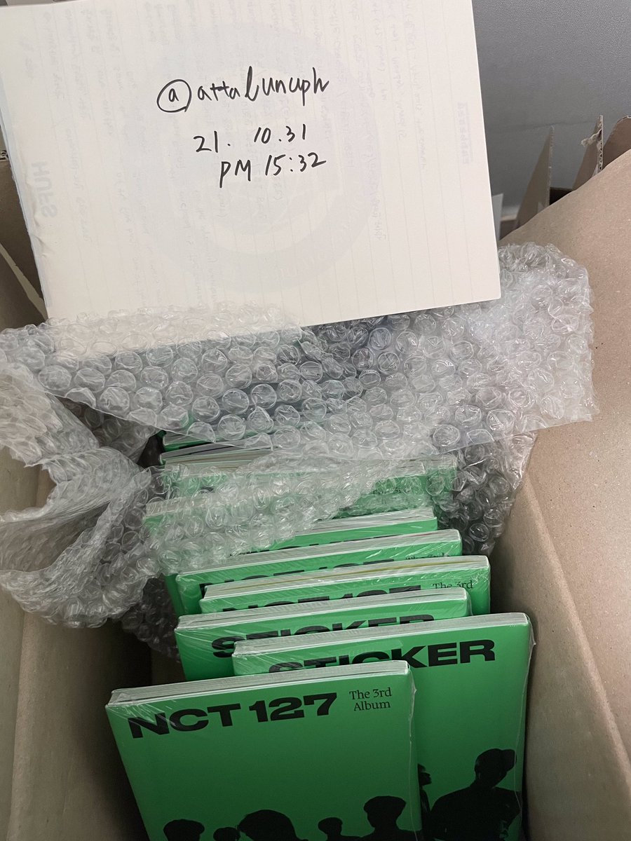attalunaph's tweet photo. [#ATTA_Update]

re: Sticker PH GO sticky ver arrived in supp’s address ! https://t.co/kWNmFgdVmU