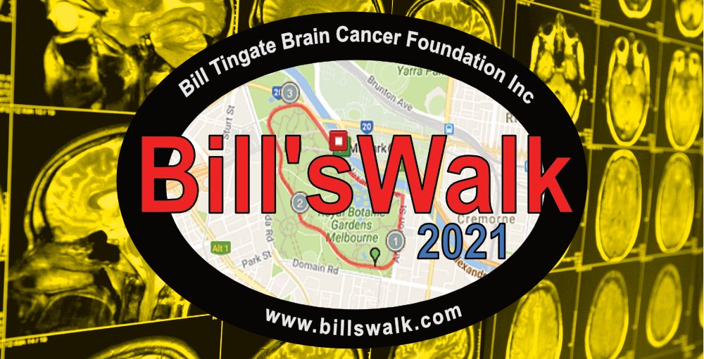 BrainCancerFund's tweet photo. Bill Tingate Brain Cancer Foundation News - October 2021 - #BillsWalk, 5 December. #BBQ4BrainCancer, 19 December - https://t.co/dJWLnKiITE https://t.co/l0sRtZv7yV
