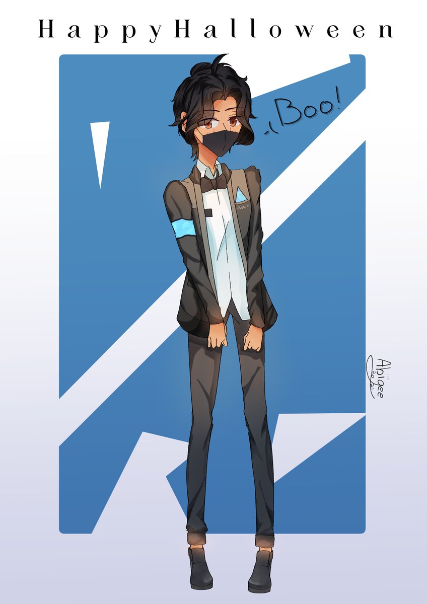 [Happy Halloween!]
-
Happy halloween! As a celibration I drew myself as an android if I was in Detroit Become Human lol
-
#dbh #detroitbecomehuman #halloweenartwork #dbhau #artwork