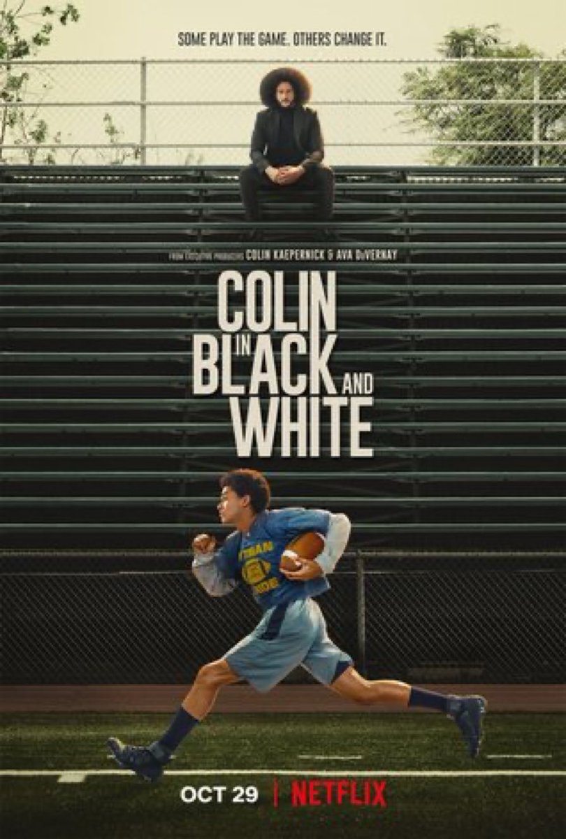 lacedupliy's tweet photo. Beautifully done @Kaepernick7.
#ColininBlackandWhite is a must watch. https://t.co/d2pi1hSjn1