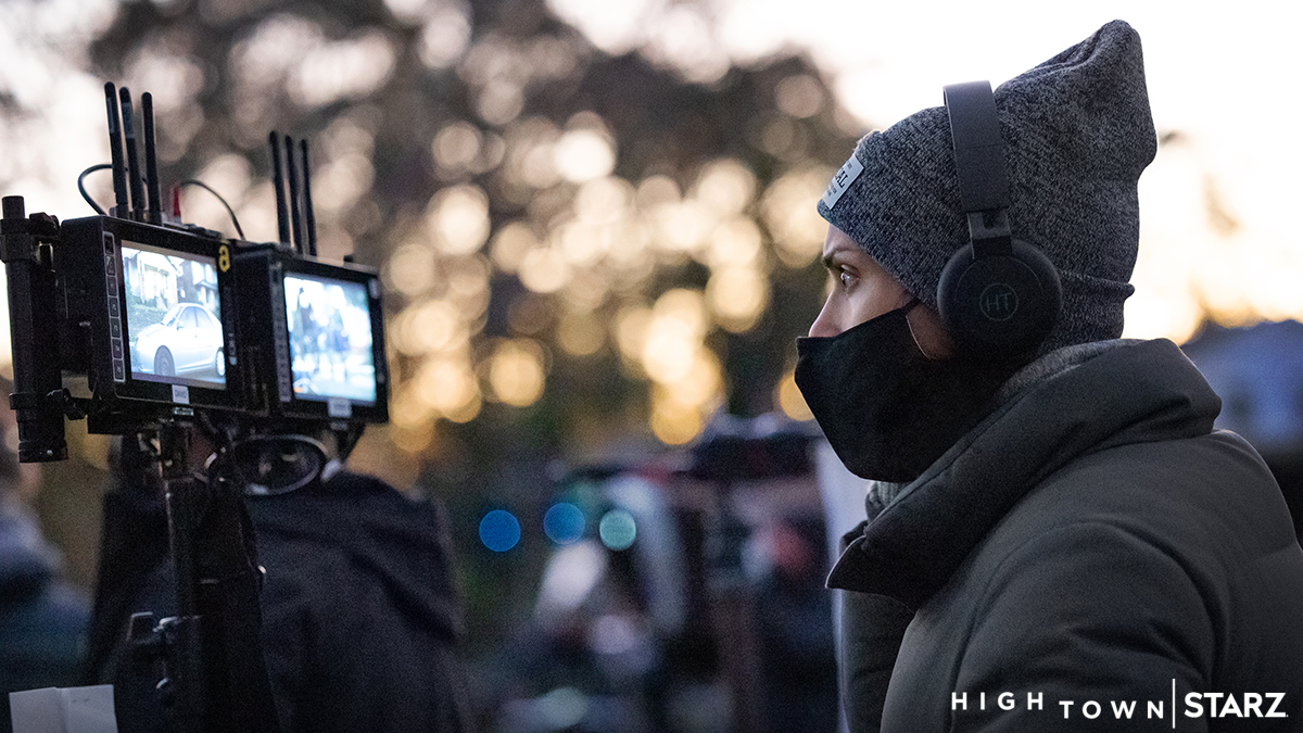 Monica Raymund knows how to #TakeTheLead in front of AND behind the camera. Don’t miss the latest episode of <a href="/HightownSTARZ/">Hightown</a>, that she directed! starz.tv/TW