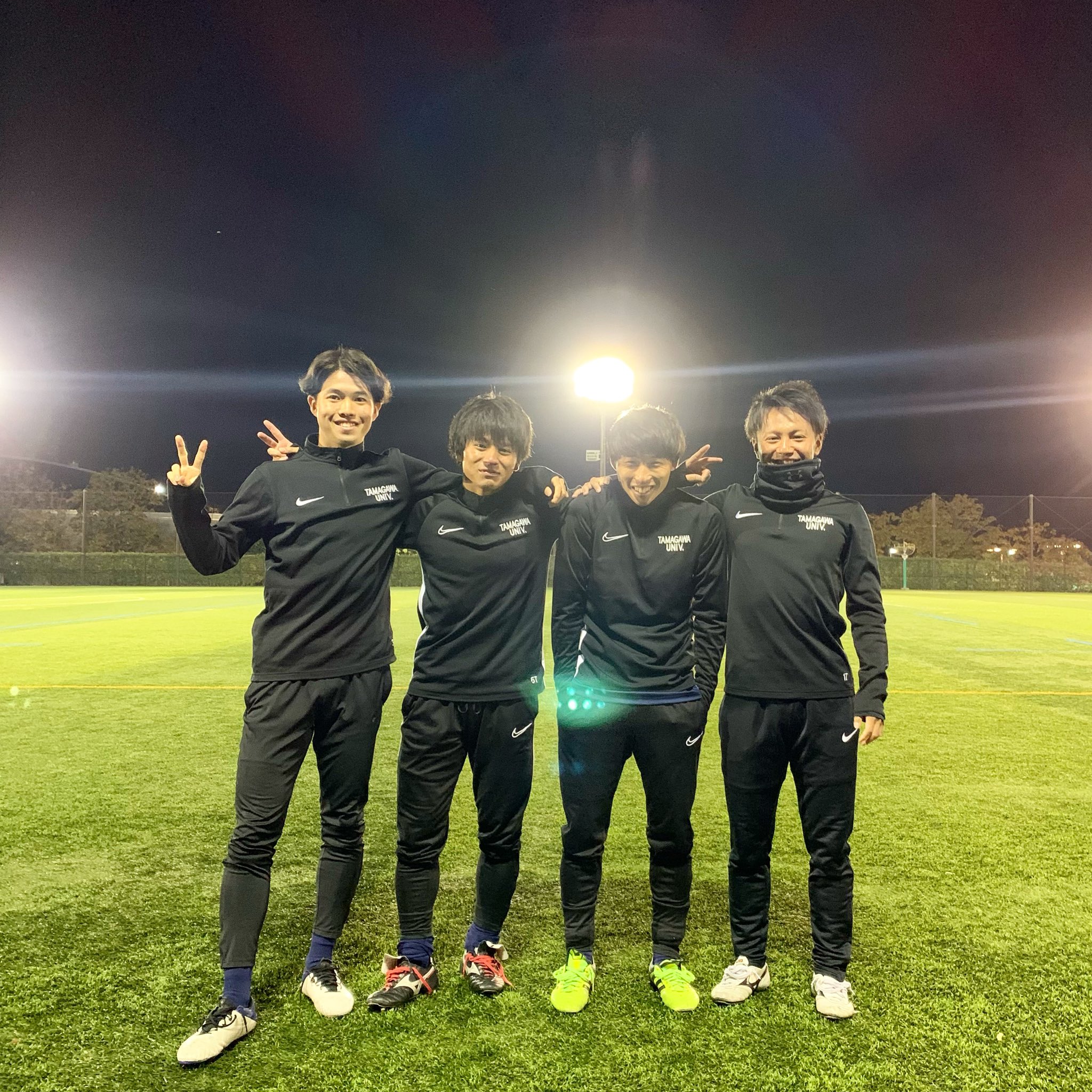 玉川大学 サッカー部 ユニフォーム 上下