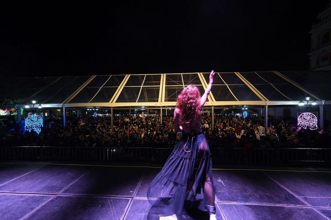 1 pic. Gracias Chignahuapan, pueblo mágico! Un regalo retomar los escenarios con ustedes. #PatyCantu