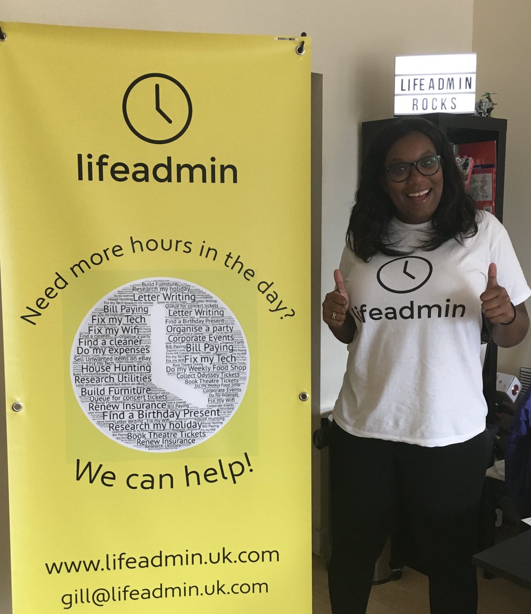 lifeadmin_uk's tweet photo. Proud to be… Me 👏🏾

5 years ago I had an idea to start a business designed to help busy people claim back some free time. I quit my full time job, went all in and I haven’t  looked back. https://t.co/aS7VpfxPwR
