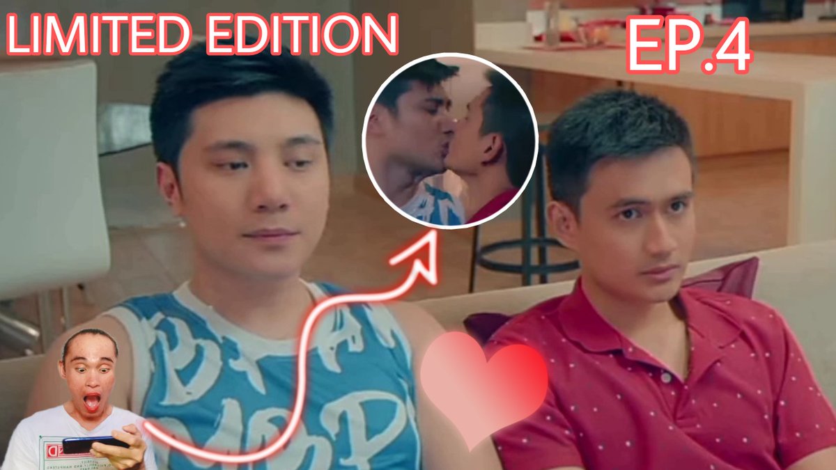 PhReactor's tweet photo. Limited Edition reaction video 
https://t.co/7ugNdxzx0V

Watch my reaction video to a Filipino Bl Series #LimitedEditionEP4 

@BragaisTV @Jomnation_ @joms_angel https://t.co/QKwUP2C2d3