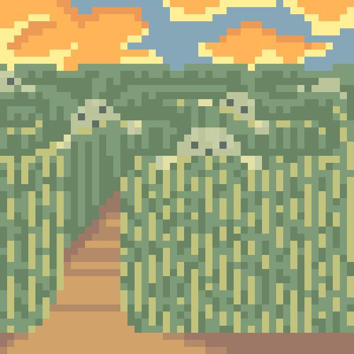 kleptoyade's tweet photo. *:.｡ #autumber ｡.:*

｡.:* Day 29 ～ corn maze *:.｡
    ｡.:* とうもろこし迷路 *:.｡

#ドット絵 #pixelart https://t.co/8ffOybyWR3