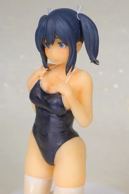 最新鋭潜水艦の蒼龍ちゃんver2できた。ぬれぬれピチピチであざといのでダメ。 