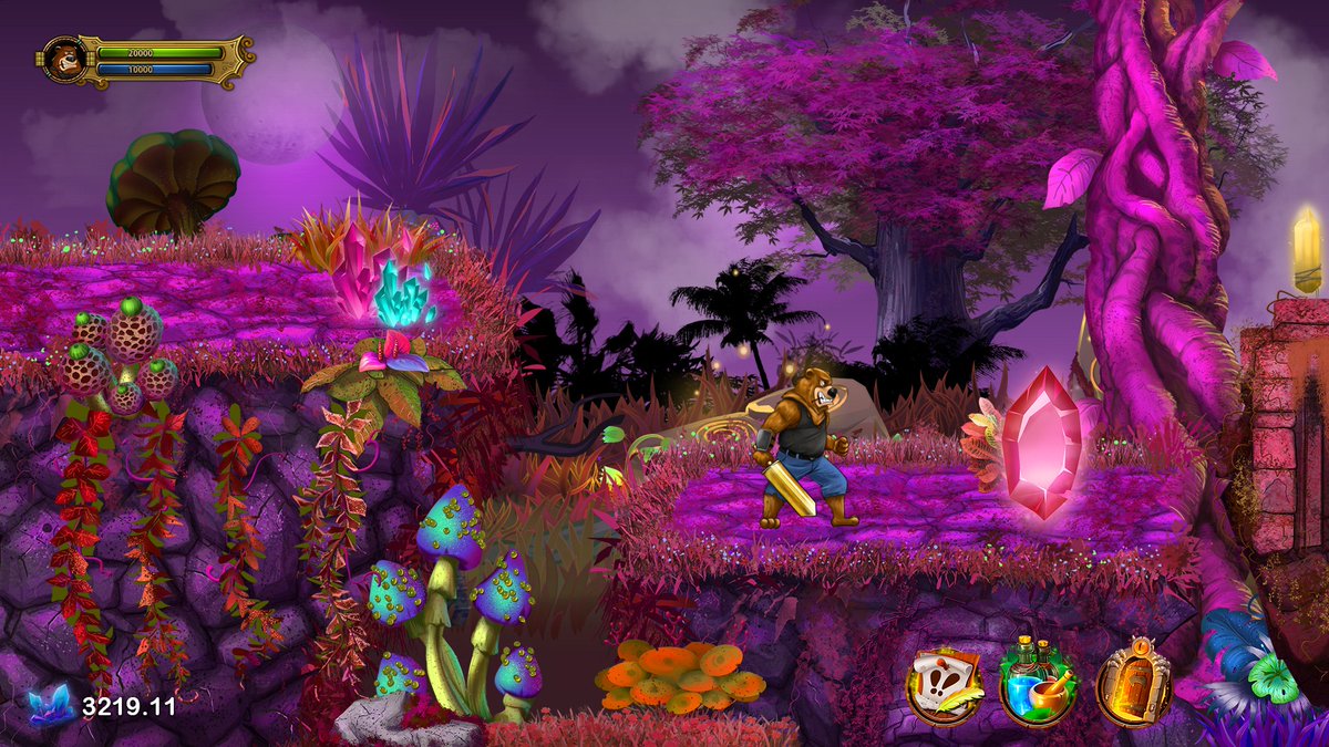 How do you like the Magic night Forest in the Bear Market Bar game?  

#BearMarketBar #NFTs #playtoearn #playtoearngame #NFTGame