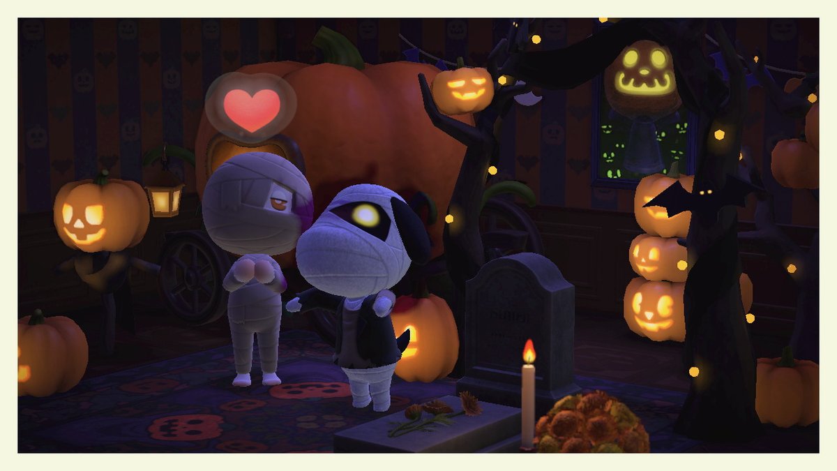 Luca87362503's tweet photo. #AnimalCrossing #ACNH #NintendoSwitch #Halloween #Lucky #Felice https://t.co/jEvKuAuGfO
