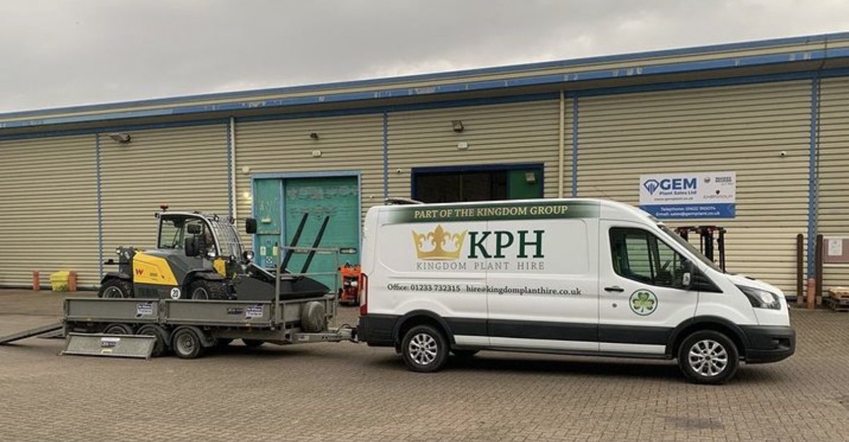 GemPlantSales's tweet photo. Kingdom Plant Hire collecting their @WackerNeuson model TH412 road towable telescopic handler last week - Thank you for the business - much appreciated. https://t.co/Wktb4BapNf